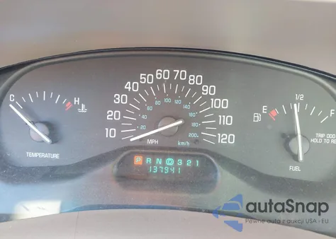 2003 Buick Century Custom из США, поврежденный, VIN 2G4WS52J631236244